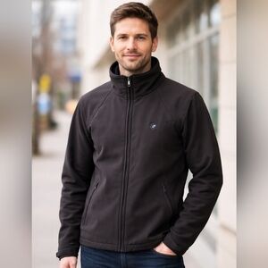 BMW Motorrad Hooded Jacket Sweatshirt Size Medium Men's Full-zip Stand Up Collar